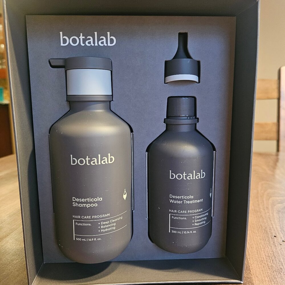 Botalab Deserticola Shampoo & Water Treatment Set and Hair Oil